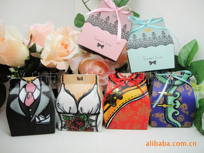 【批發供應婚禮用品 個性喜糖盒 甜甜蜜蜜喜糖盒 義烏喜糖盒批發】價格,廠家,圖片,禮品盒、禮品袋,義烏市金納枝喜慶用品商行-